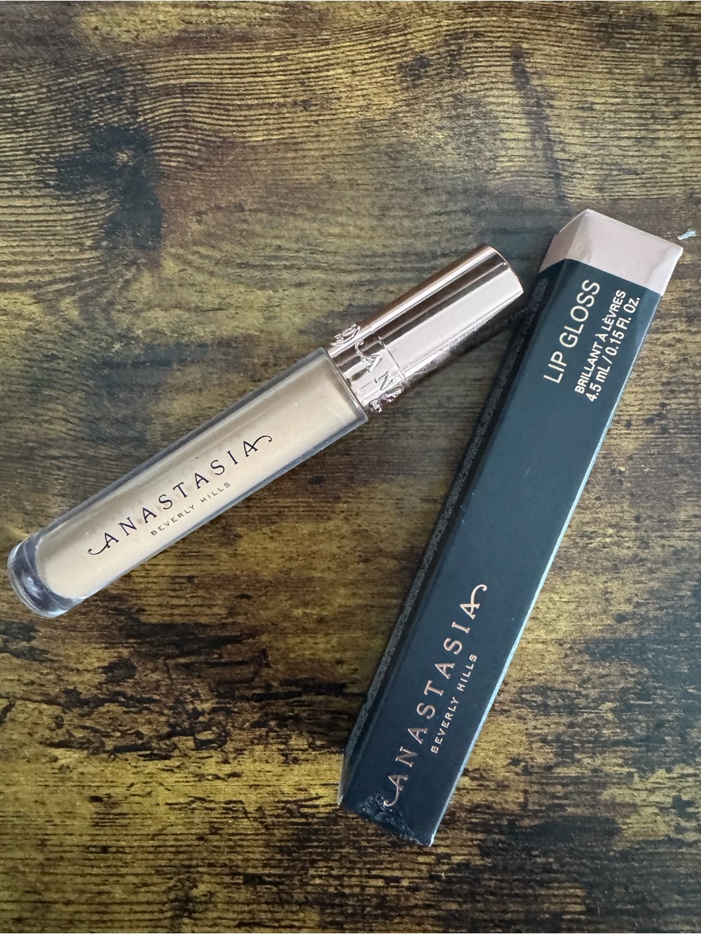 NIB Anastasia Beverly Hills Universal Tinted Lip Gloss – Shade Butterscotch Nude - Picture 5 of 9